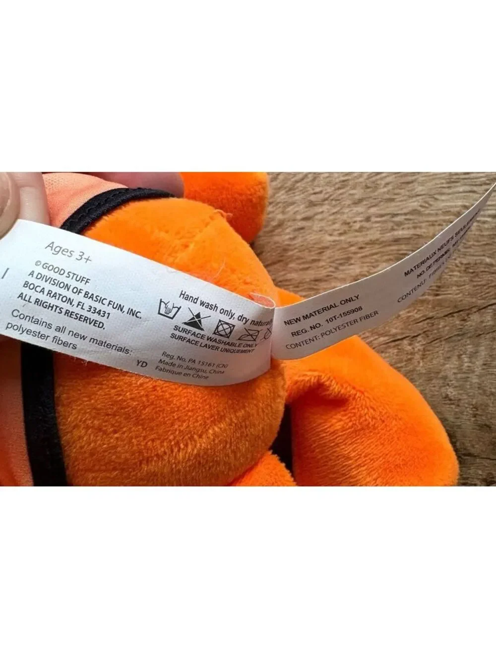 Crayola Orange Bear Plush Toy Official Licensed Product